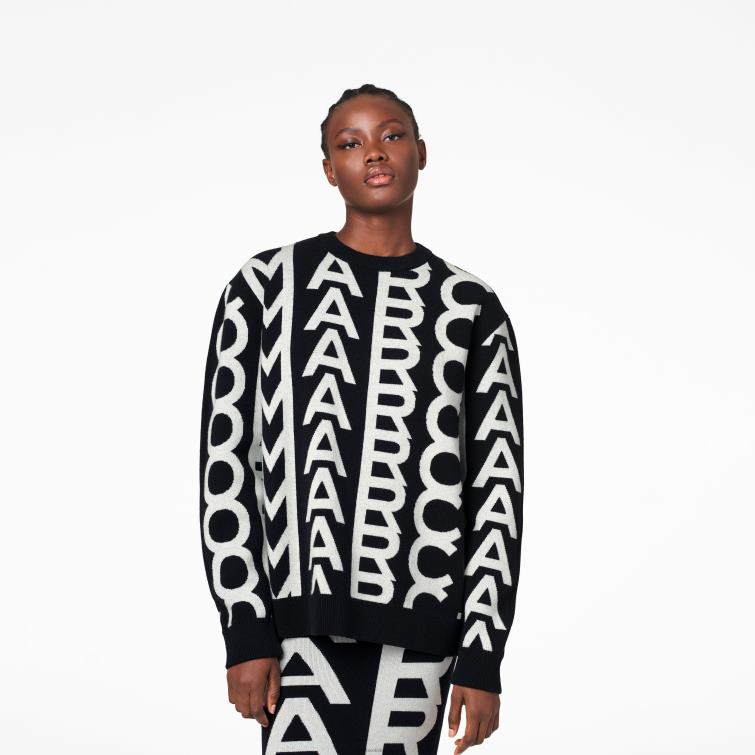 der übergroße Rundhalsausschnitt mit Monogramm D868H511 Marc Jacobs