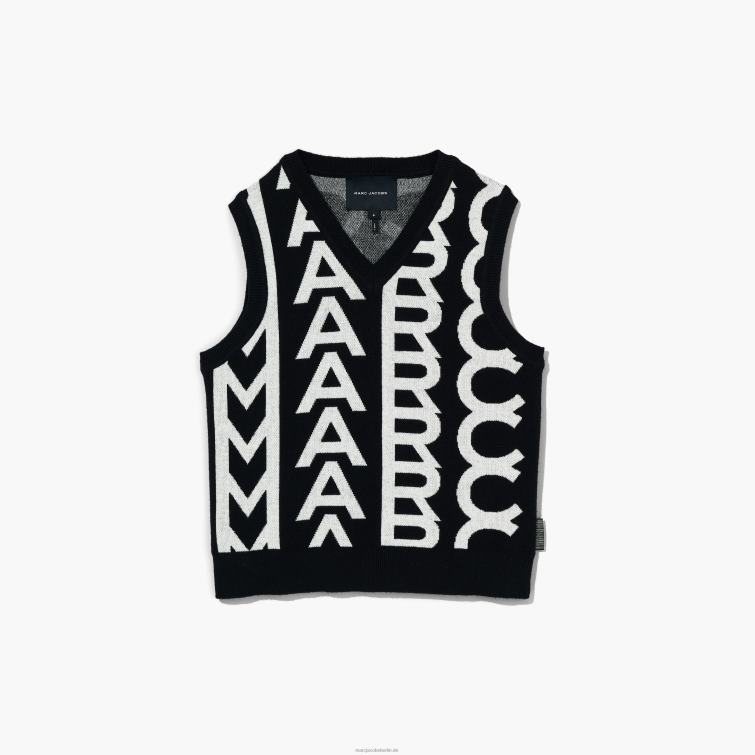 die Monogramm-Strickweste D868H512 Marc Jacobs