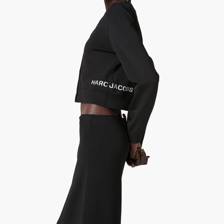 die verkürzte Strickjacke D868H528 Marc Jacobs