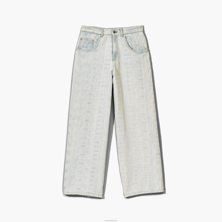 die Monogramm-Jeanshose D868H477 Marc Jacobs