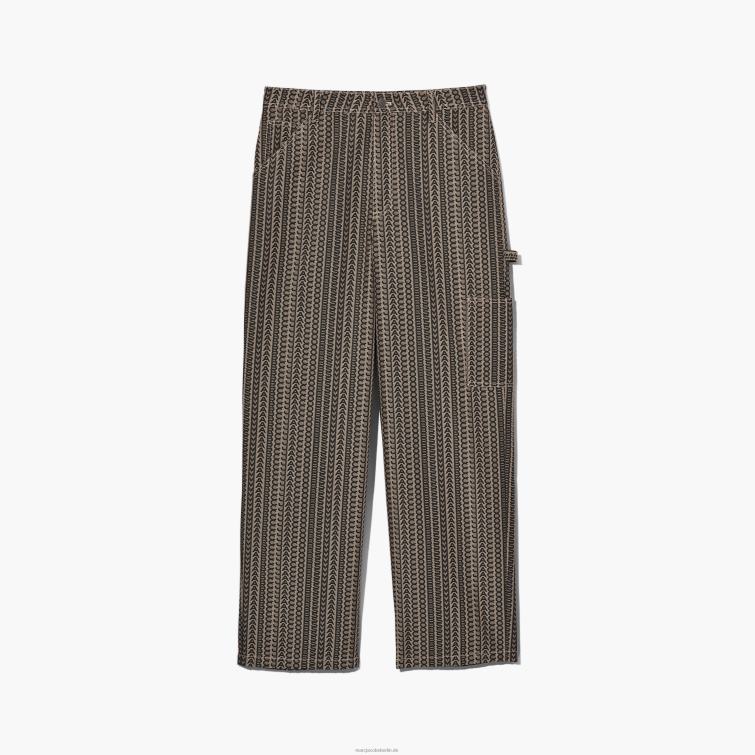 die Monogramm-Malerhose D868H502 Marc Jacobs