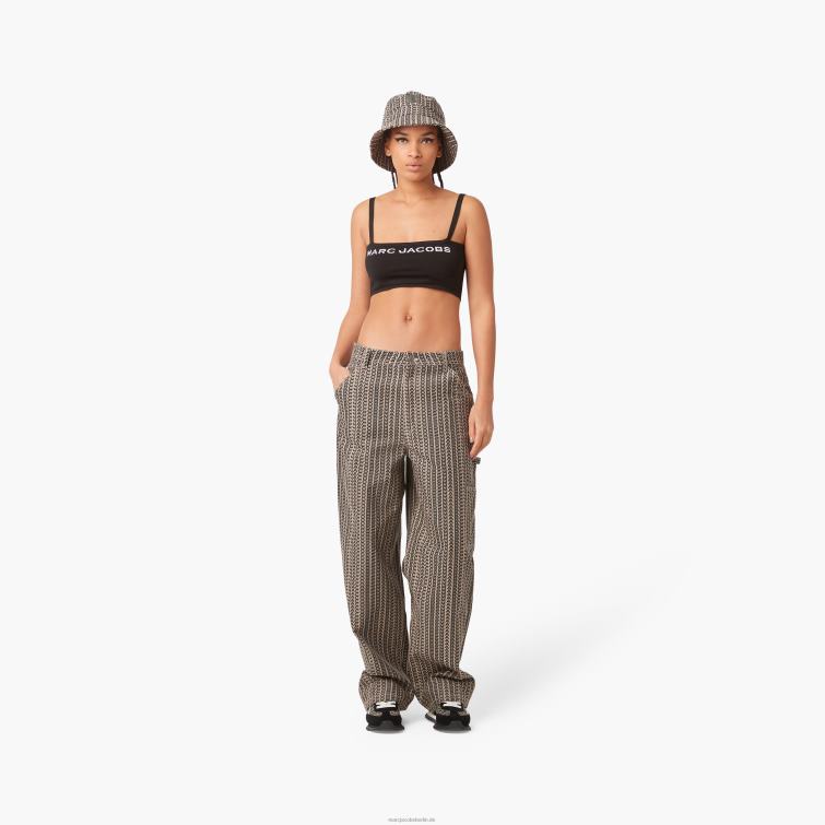 die Monogramm-Malerhose D868H502 Marc Jacobs