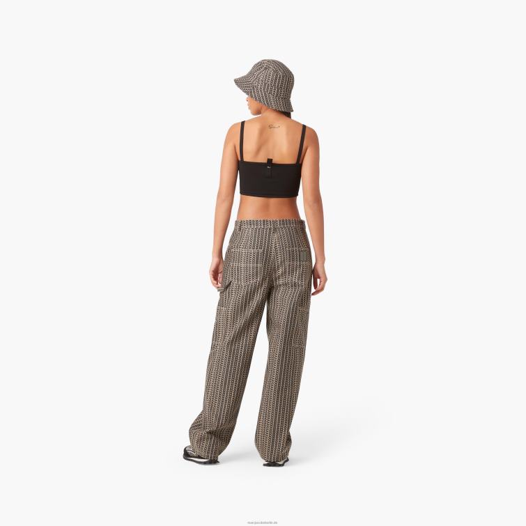 die Monogramm-Malerhose D868H502 Marc Jacobs