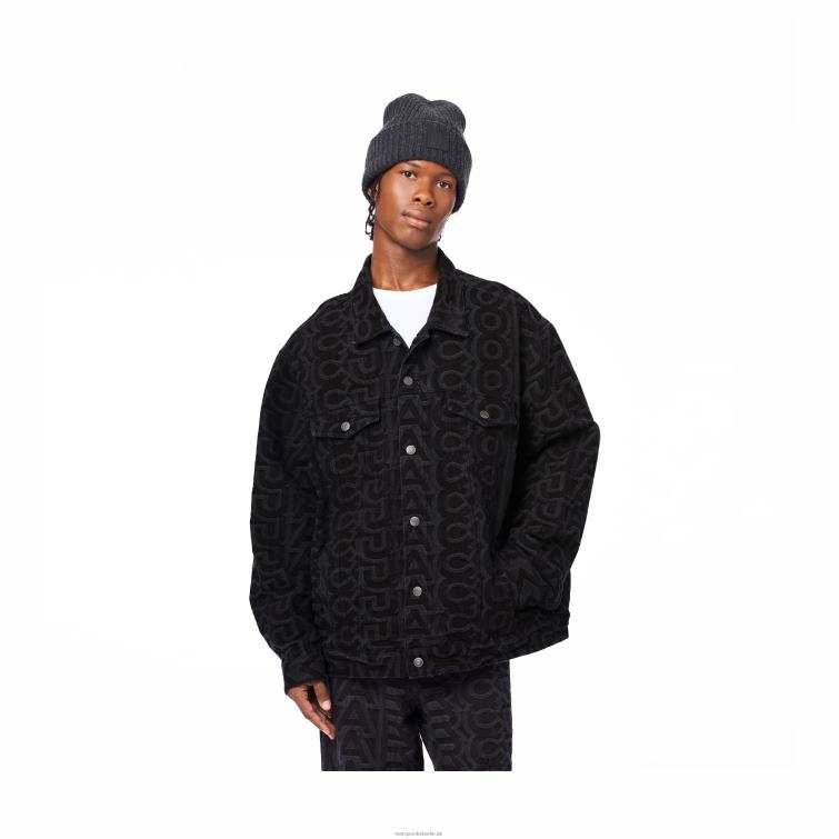 die Monogramm-Jeansjacke D868H490 Marc Jacobs