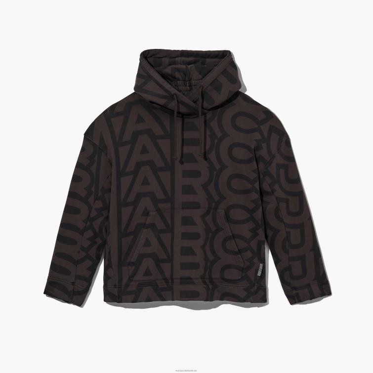 der übergroße Kapuzenpullover mit Monogramm D868H495 Marc Jacobs
