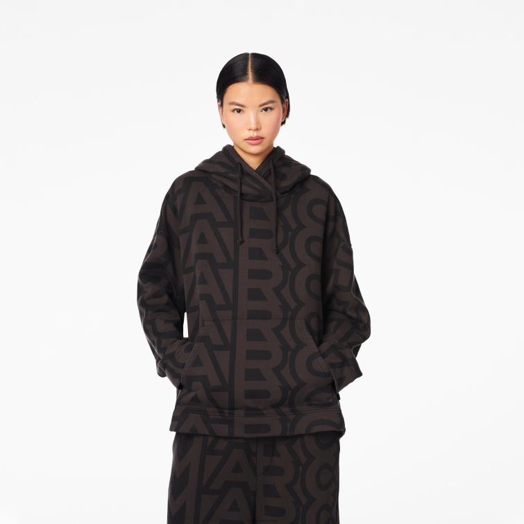 der übergroße Kapuzenpullover mit Monogramm D868H495 Marc Jacobs