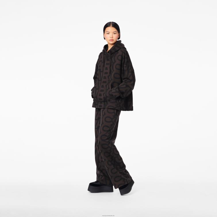 der übergroße Kapuzenpullover mit Monogramm D868H495 Marc Jacobs
