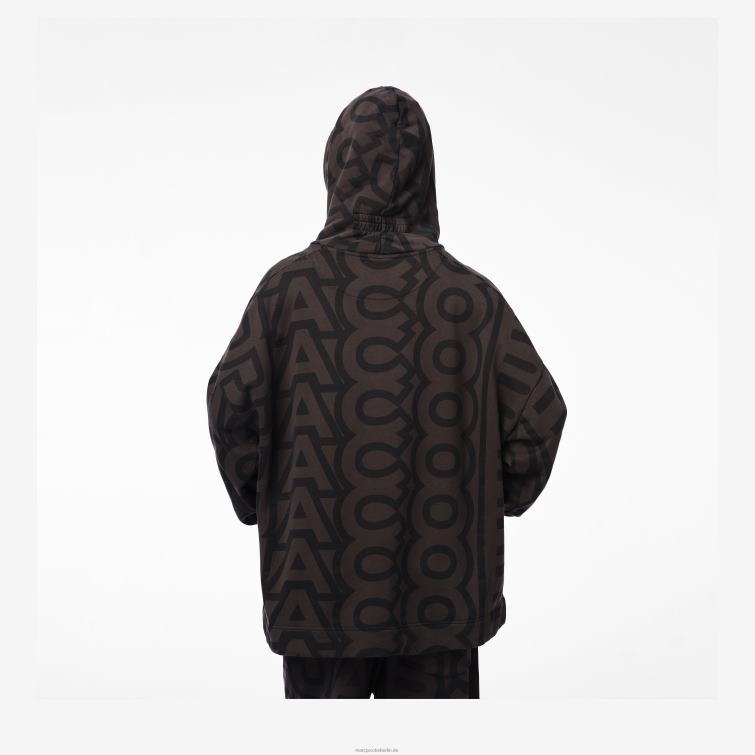 der übergroße Kapuzenpullover mit Monogramm D868H495 Marc Jacobs