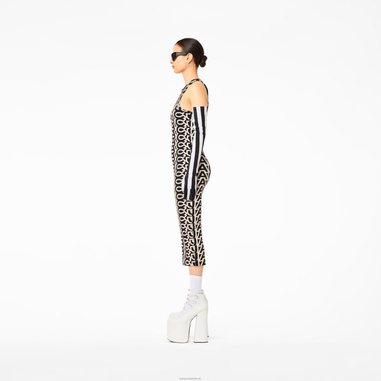 das Monogram Racer Rib-Kleid D868H472 Marc Jacobs