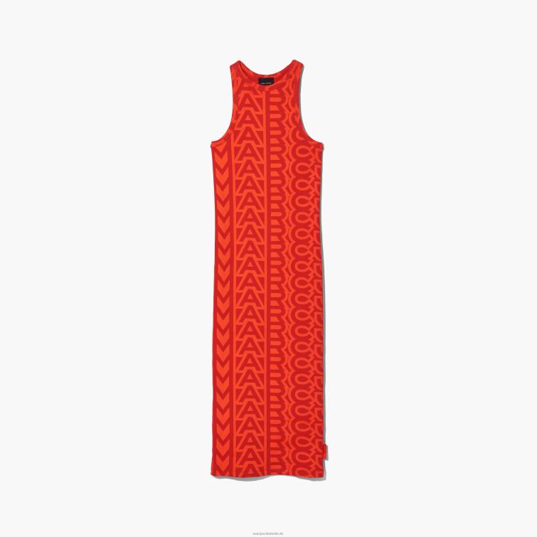 das Monogram Racer Rib-Kleid D868H473 Marc Jacobs