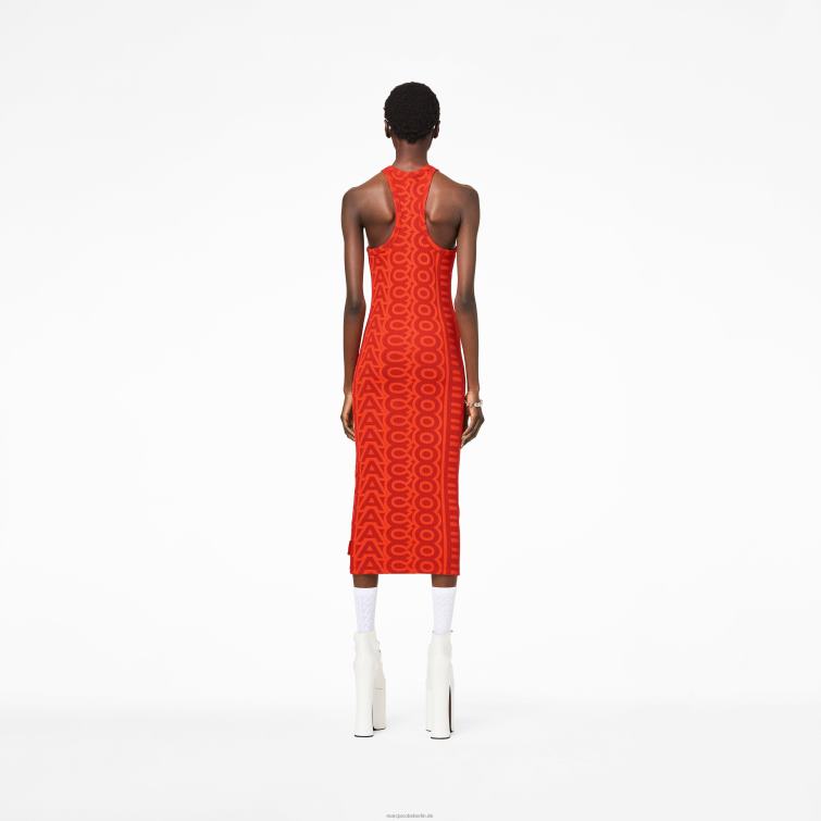 das Monogram Racer Rib-Kleid D868H473 Marc Jacobs