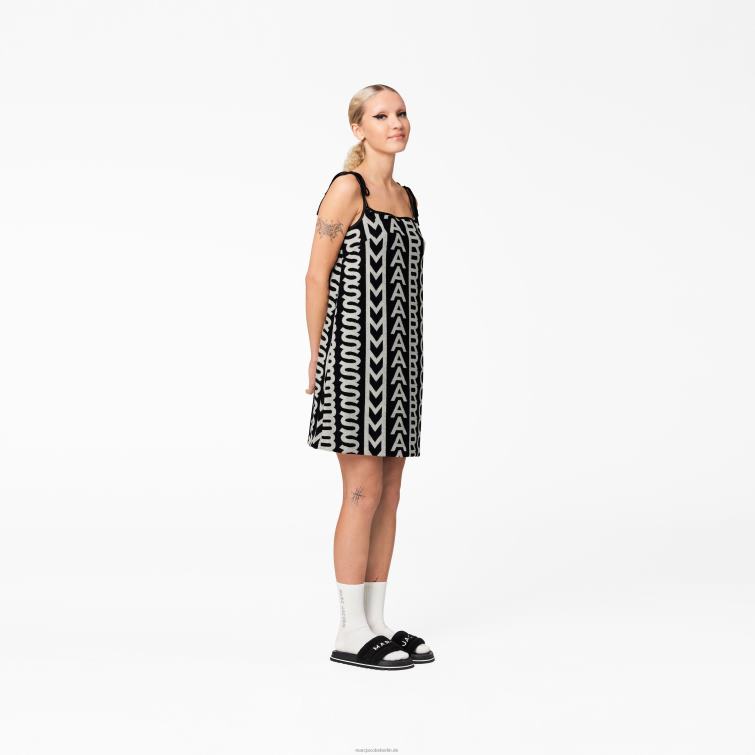 das Monogramm-Frottee-Schürzenkleid D868H523 Marc Jacobs