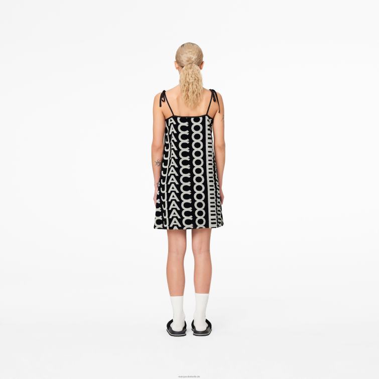 das Monogramm-Frottee-Schürzenkleid D868H523 Marc Jacobs