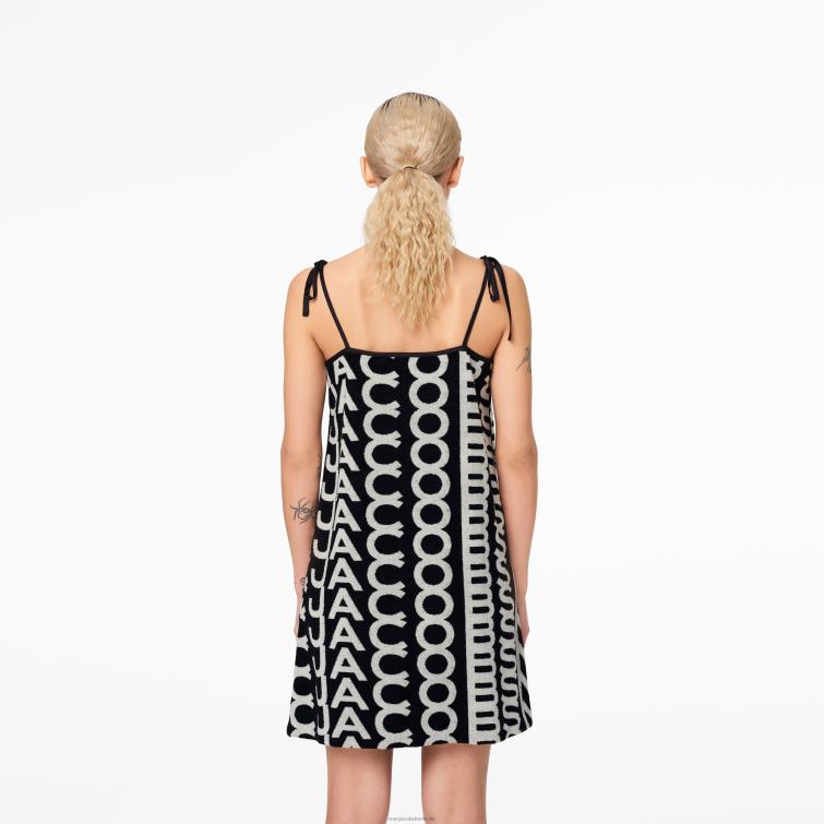 das Monogramm-Frottee-Schürzenkleid D868H523 Marc Jacobs