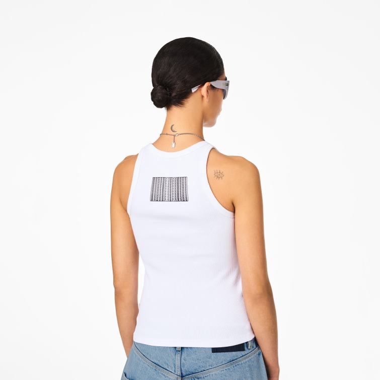 das Icon-Ripp-Tanktop D868H476 Marc Jacobs