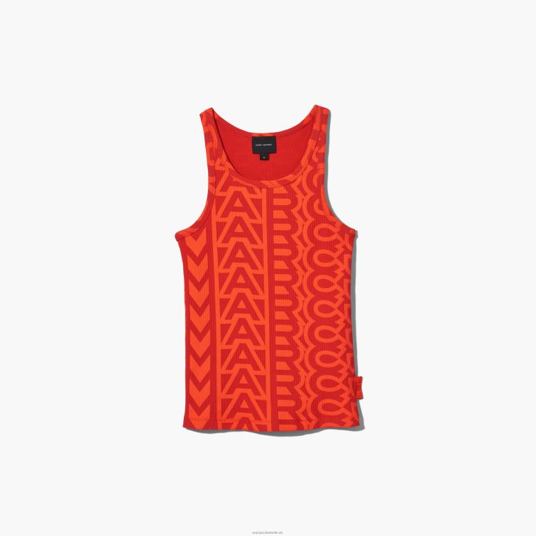 das Monogramm-Ripp-Tanktop D868H478 Marc Jacobs