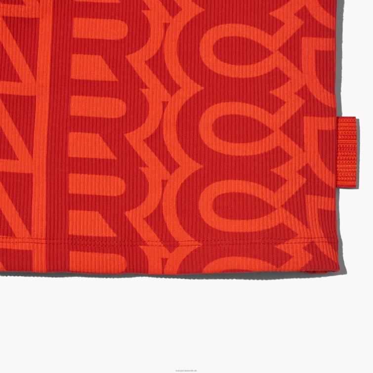 das Monogramm-Ripp-Tanktop D868H478 Marc Jacobs