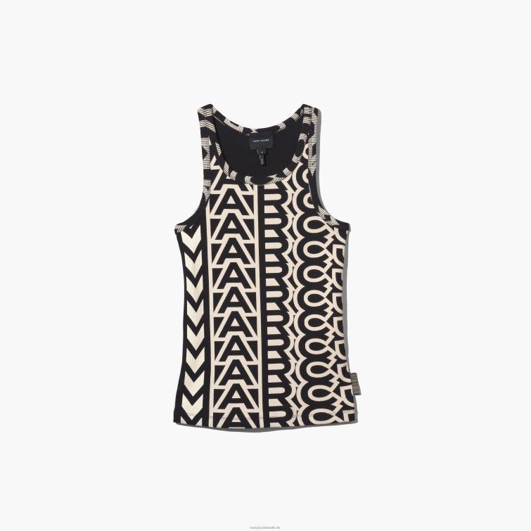 das Monogramm-Ripp-Tanktop D868H479 Marc Jacobs