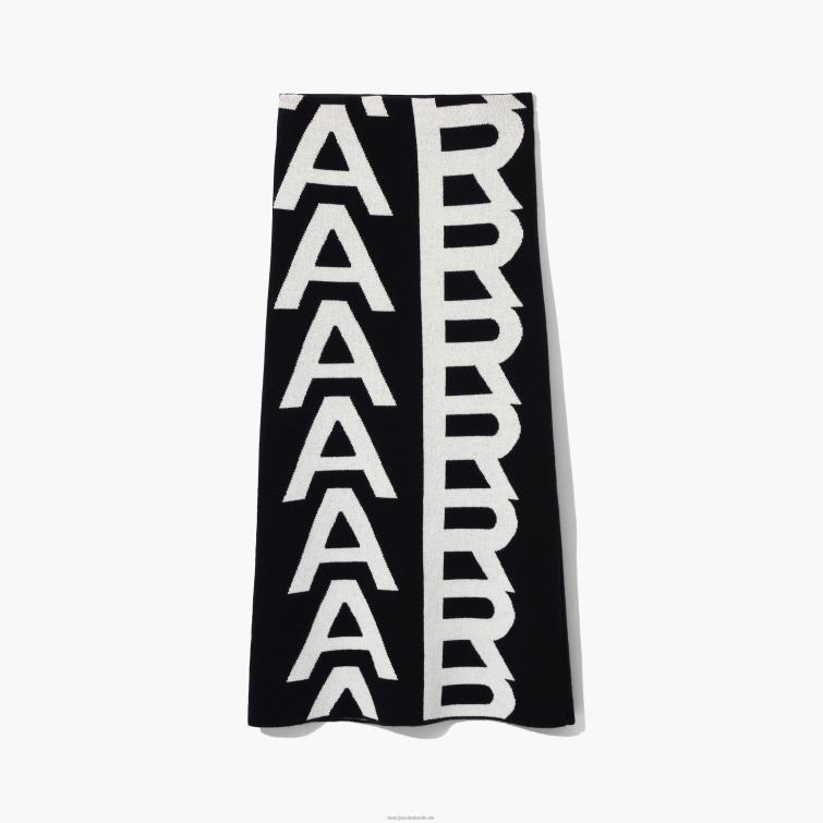 der Röhrenrock aus Monogramm-Strick D868H520 Marc Jacobs