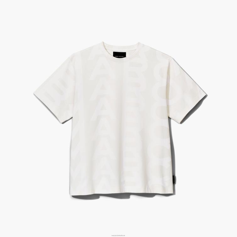 das große T-Shirt mit Monogramm D868H488 Marc Jacobs