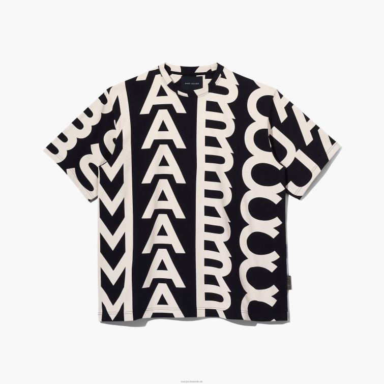 das große T-Shirt mit Monogramm D868H519 Marc Jacobs