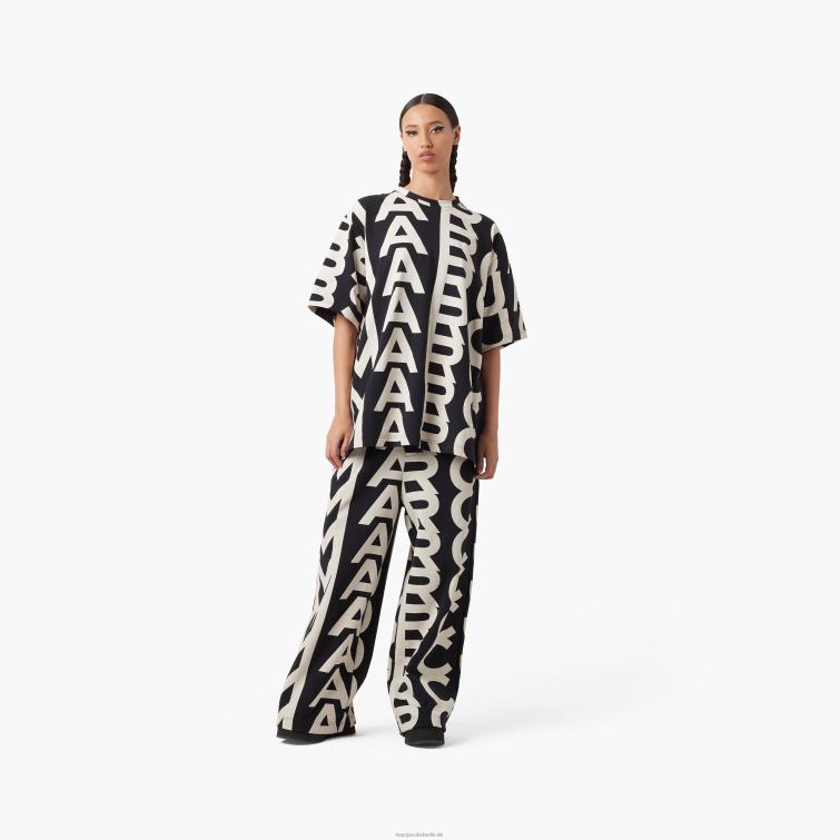das große T-Shirt mit Monogramm D868H519 Marc Jacobs