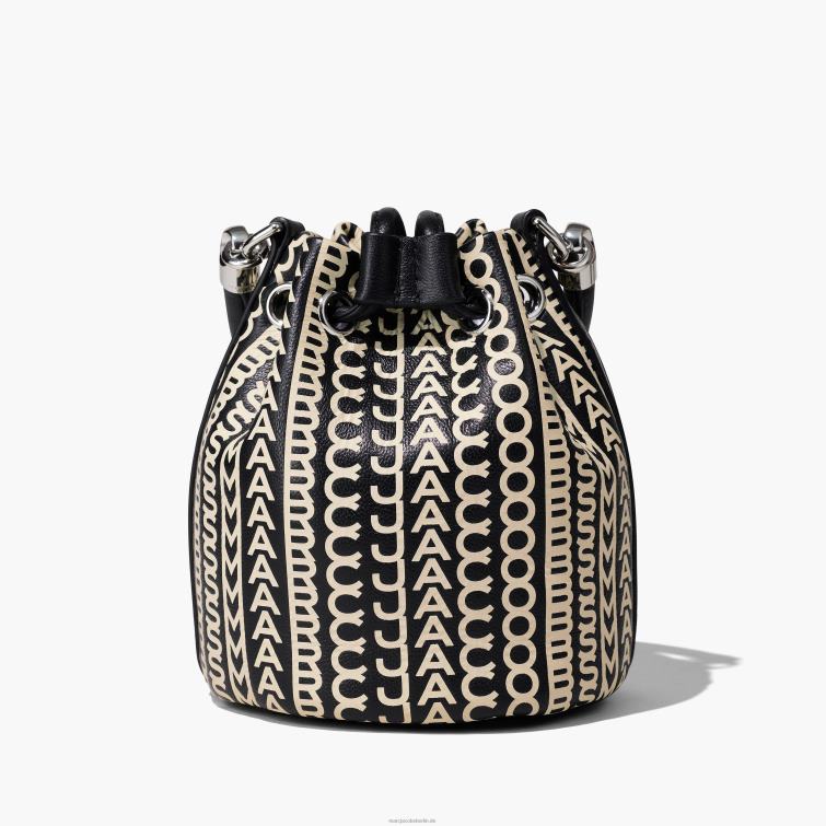 die Micro-Beuteltasche aus Leder mit Monogramm D868H140 Marc Jacobs