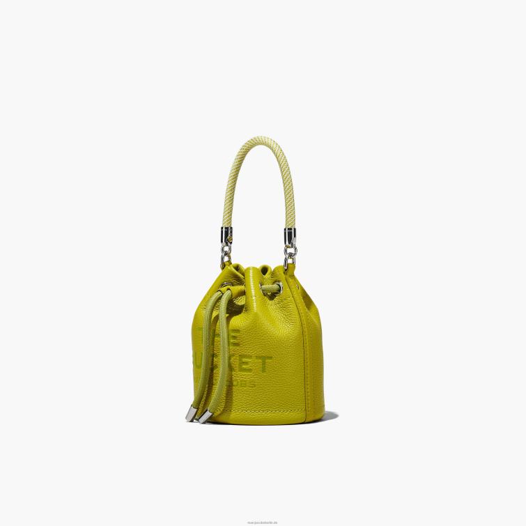 die Micro-Eimertasche aus Leder D868H131 Marc Jacobs