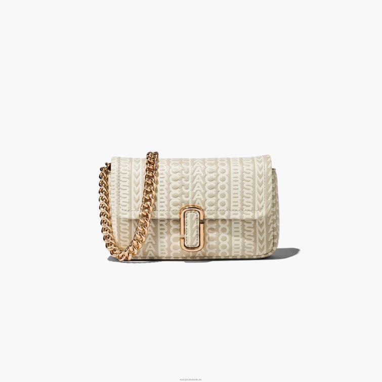 die Minitasche aus Leder mit Monogramm D868H180 Marc Jacobs