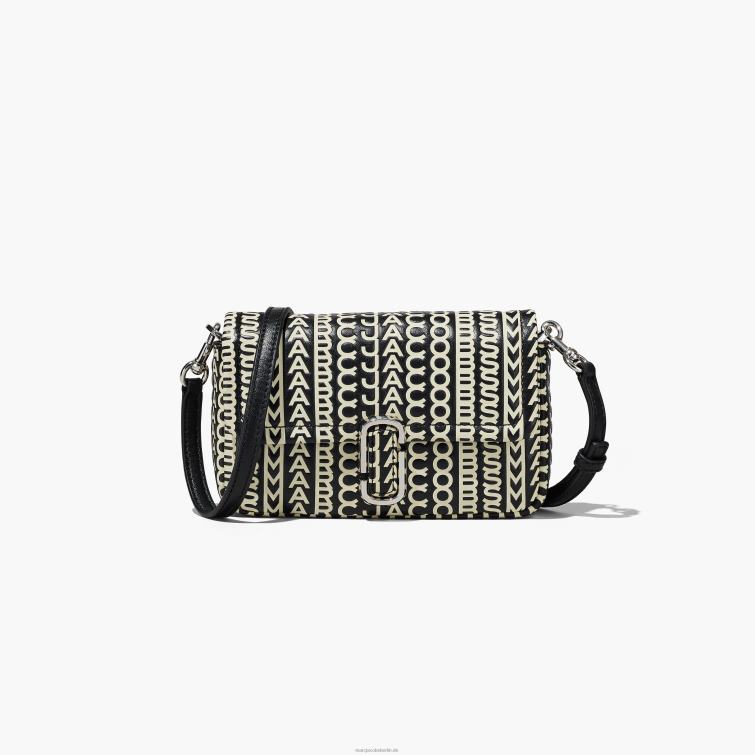 die Minitasche aus Leder mit Monogramm D868H218 Marc Jacobs