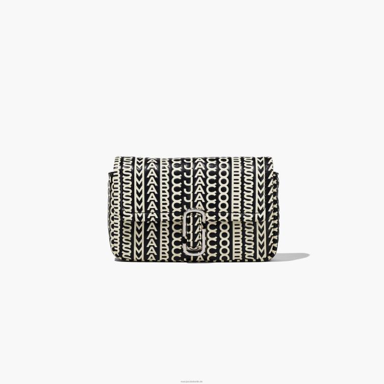 die Minitasche aus Leder mit Monogramm D868H218 Marc Jacobs