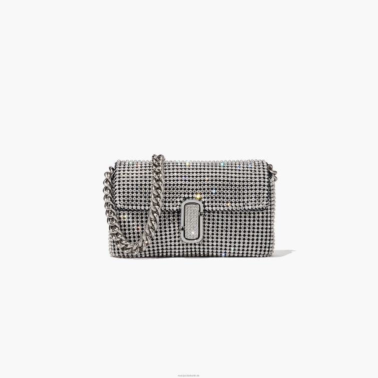 die Mini-Umhängetasche mit Strasssteinen D868H220 Marc Jacobs