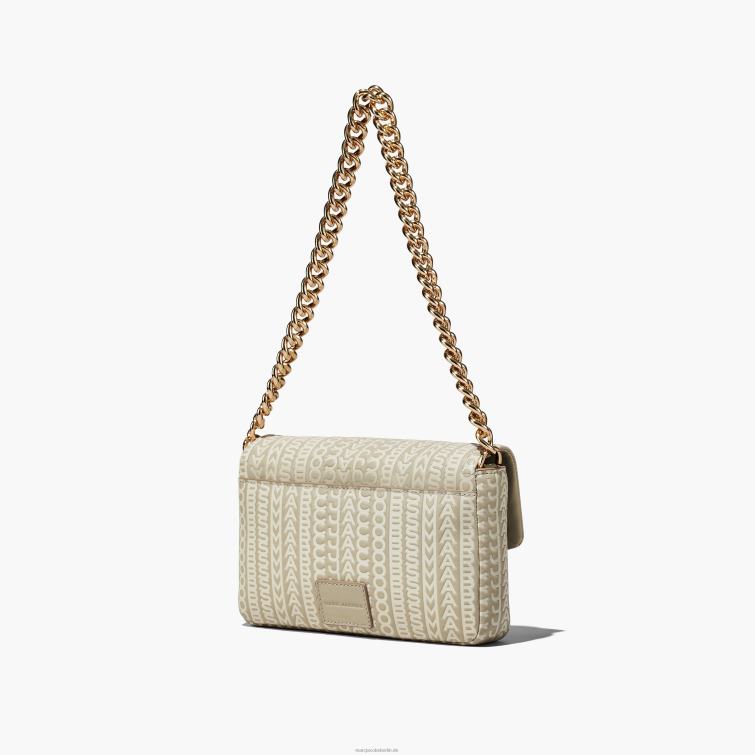 die Monogramm-Schultertasche aus Leder D868H196 Marc Jacobs