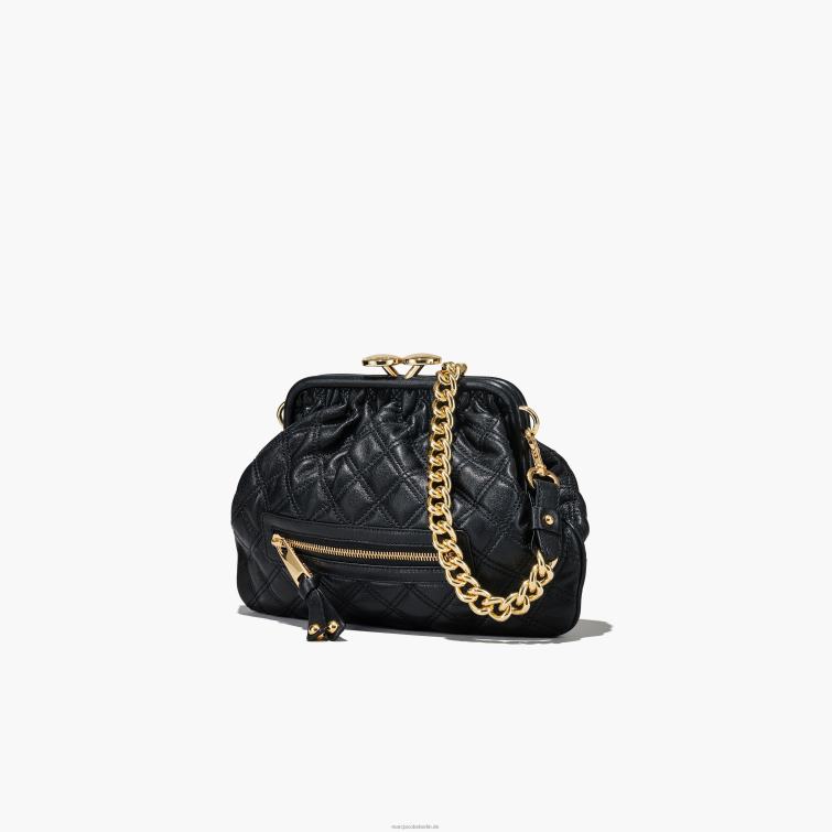 Neuauflage der kleinen Stam-Tasche aus gestepptem Leder D868H204 Marc Jacobs