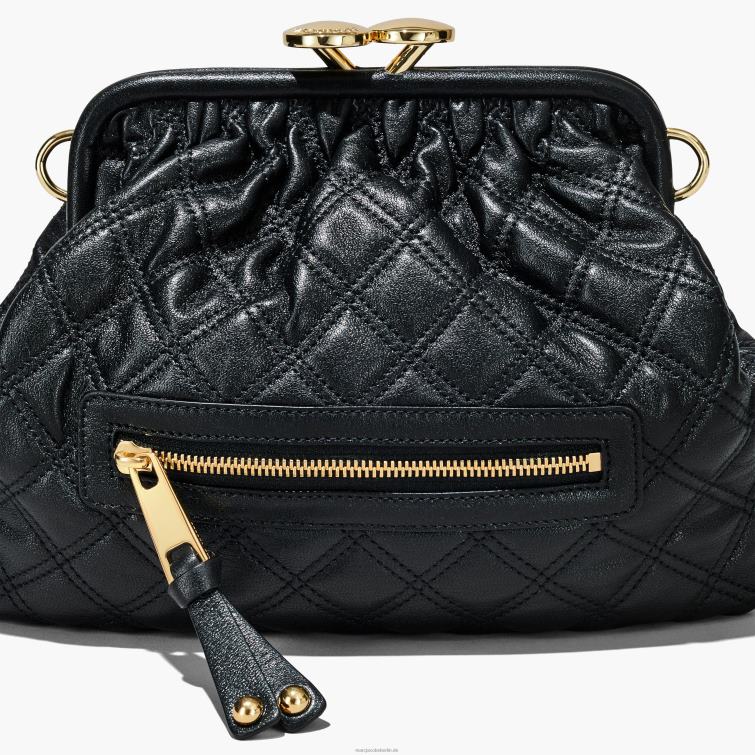 Neuauflage der kleinen Stam-Tasche aus gestepptem Leder D868H204 Marc Jacobs