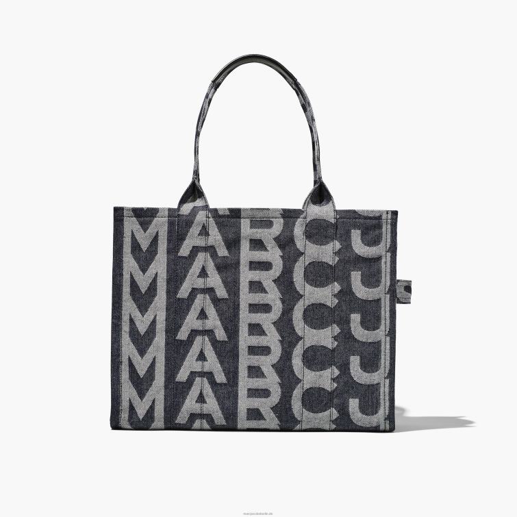 Die große Monogram-Denim-Tasche D868H90 Marc Jacobs