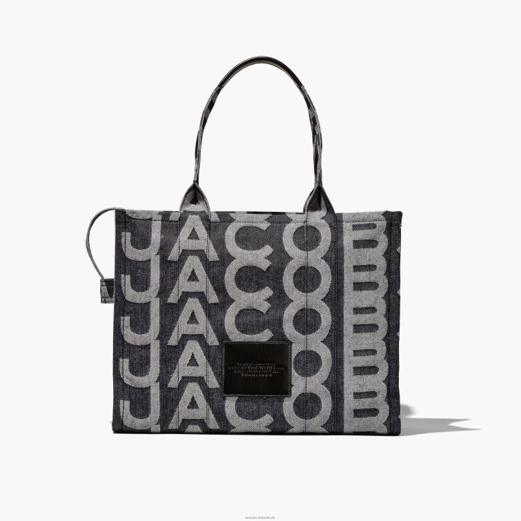 Die große Monogram-Denim-Tasche D868H90 Marc Jacobs