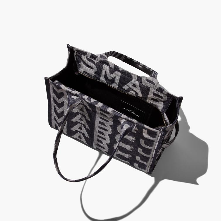 Die große Monogram-Denim-Tasche D868H90 Marc Jacobs