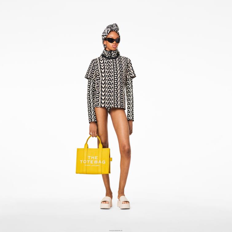 Die mittelgroße Tragetasche aus Leder D868H11 Marc Jacobs