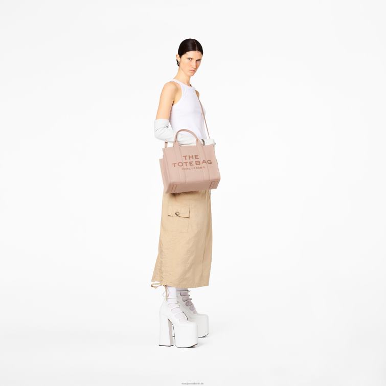Die mittelgroße Tragetasche aus Leder D868H17 Marc Jacobs