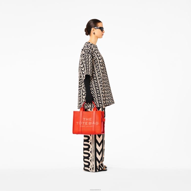 Die mittelgroße Tragetasche aus Leder D868H1 Marc Jacobs