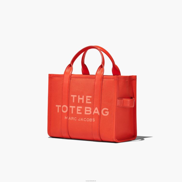 Die mittelgroße Tragetasche aus Leder D868H1 Marc Jacobs