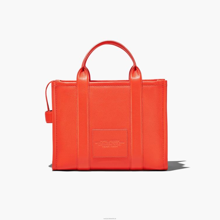 Die mittelgroße Tragetasche aus Leder D868H1 Marc Jacobs