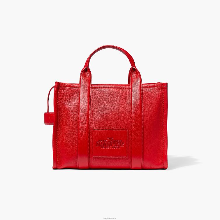 Die mittelgroße Tragetasche aus Leder D868H21 Marc Jacobs