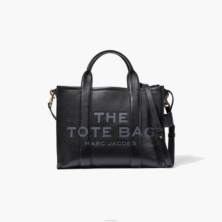 Die mittelgroße Tragetasche aus Leder D868H25 Marc Jacobs