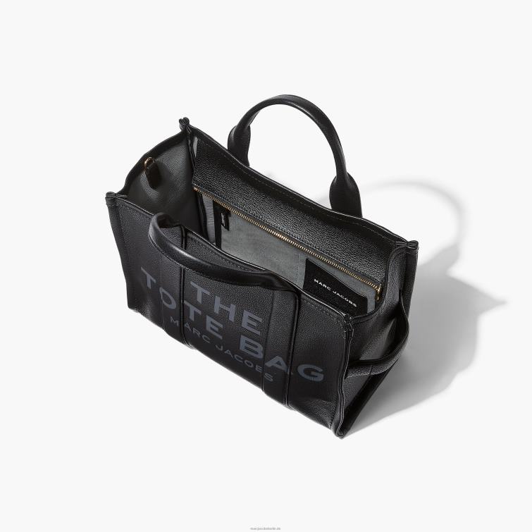 Die mittelgroße Tragetasche aus Leder D868H25 Marc Jacobs