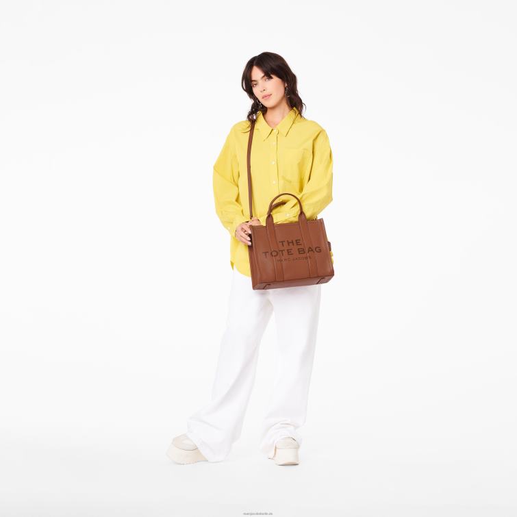 Die mittelgroße Tragetasche aus Leder D868H29 Marc Jacobs