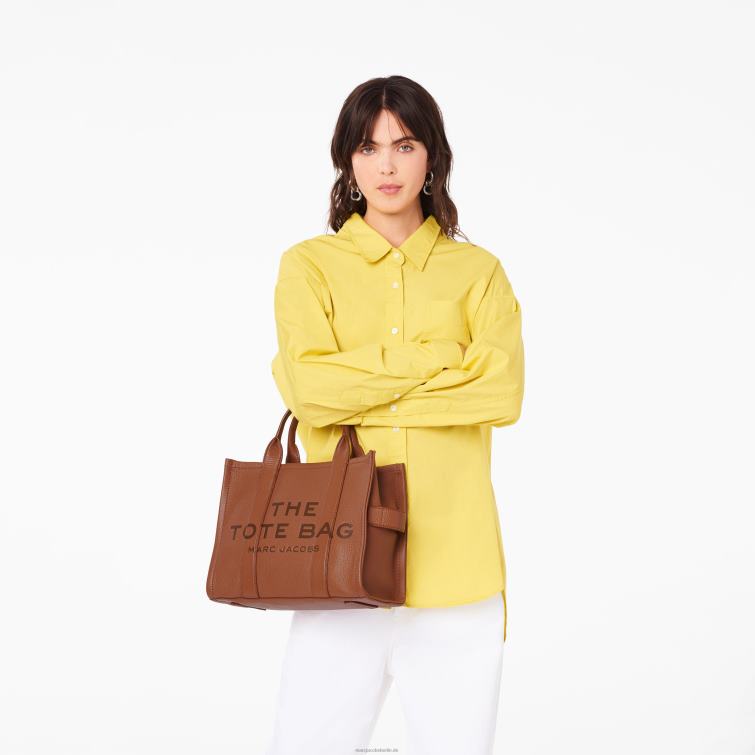 Die mittelgroße Tragetasche aus Leder D868H29 Marc Jacobs