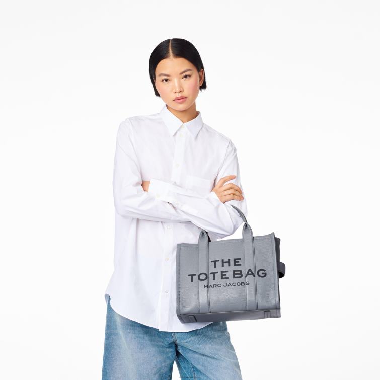 Die mittelgroße Tragetasche aus Leder D868H39 Marc Jacobs