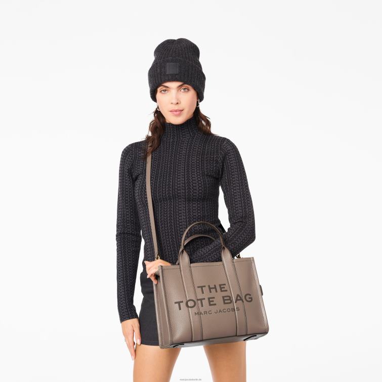 Die mittelgroße Tragetasche aus Leder D868H42 Marc Jacobs